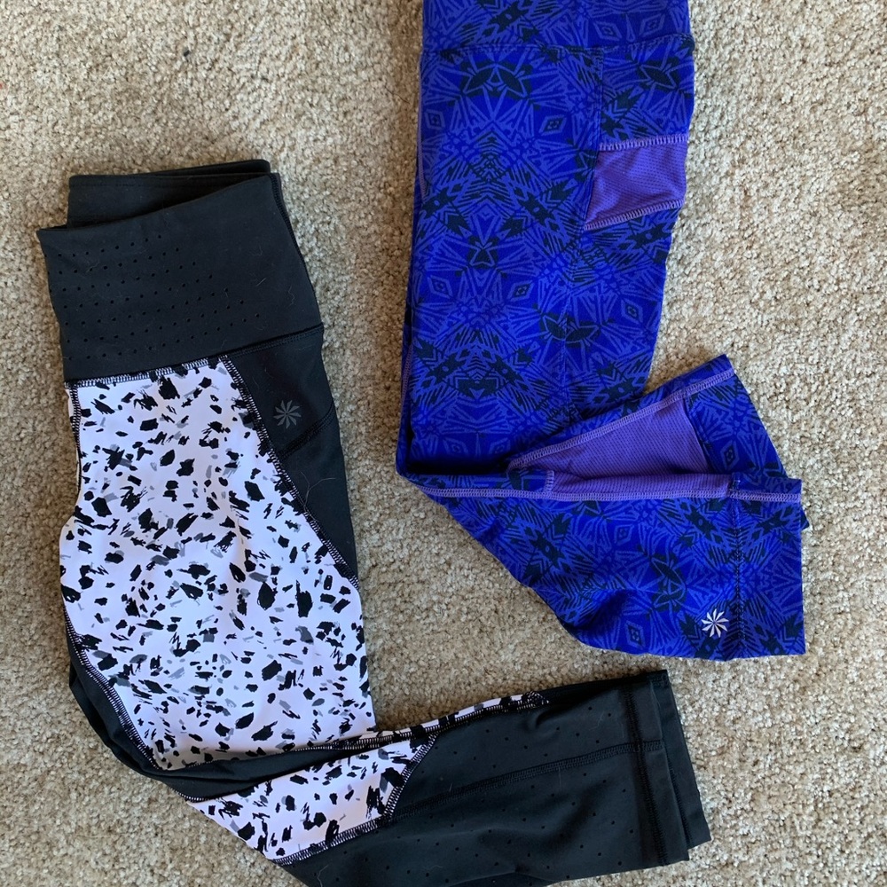Cropped Athleta leggings